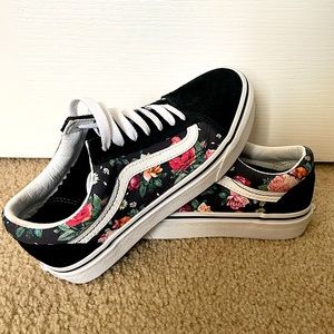Floral Vans